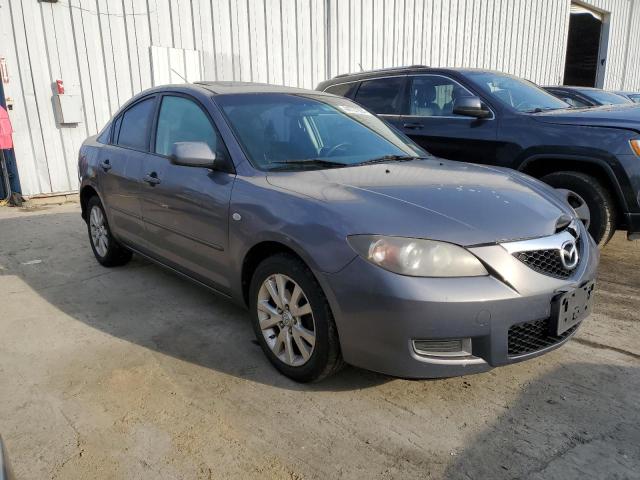 JM1BK32G881804714 - 2008 MAZDA 3 I GRAY photo 4