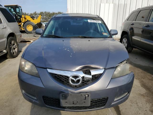 JM1BK32G881804714 - 2008 MAZDA 3 I GRAY photo 5