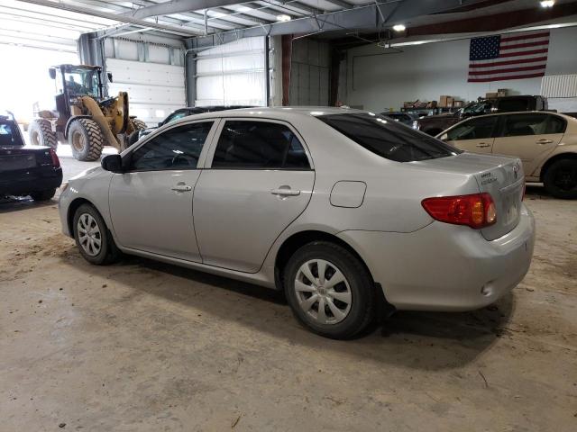 1NXBU4EE9AZ170114 - 2010 TOYOTA COROLLA BASE SILVER photo 2