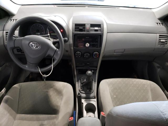 1NXBU4EE9AZ170114 - 2010 TOYOTA COROLLA BASE SILVER photo 8