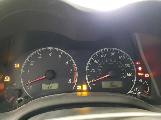 1NXBU4EE9AZ170114 - 2010 TOYOTA COROLLA BASE SILVER photo 9