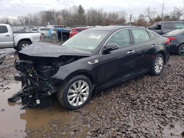 5XXGU4L30HG165136 - 2017 KIA OPTIMA EX BLACK photo 1