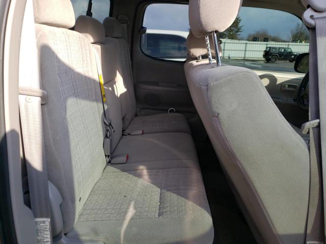 5TBBT44116S481496 - 2006 TOYOTA TUNDRA ACCESS CAB SR5 GRAY photo 10