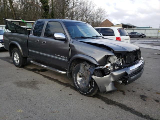 5TBBT44116S481496 - 2006 TOYOTA TUNDRA ACCESS CAB SR5 GRAY photo 4