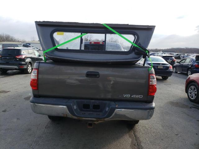 5TBBT44116S481496 - 2006 TOYOTA TUNDRA ACCESS CAB SR5 GRAY photo 6