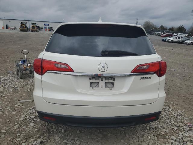 5J8TB3H33FL003135 - 2015 ACURA RDX WHITE photo 6