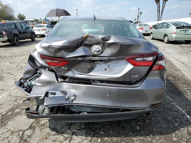 4T1C11AK6RU207042 - 2024 TOYOTA CAMRY LE GRAY photo 6