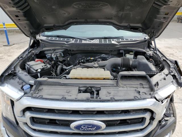 1FTEW1EP0NKD72577 - 2022 FORD F150 SUPERCREW BLACK photo 11