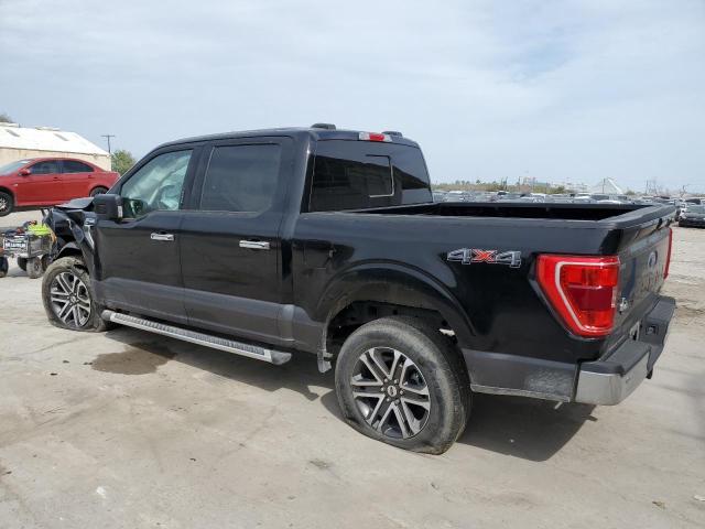 1FTEW1EP0NKD72577 - 2022 FORD F150 SUPERCREW BLACK photo 2