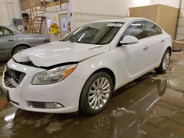 2G4GS5EK0C9195510 - 2012 BUICK REGAL PREMIUM WHITE photo 1