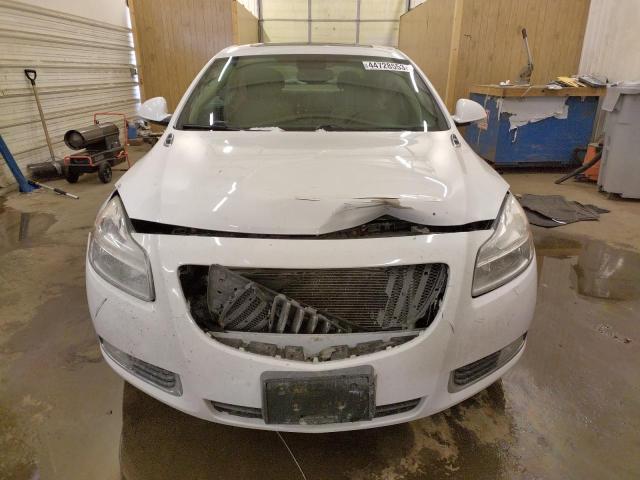 2G4GS5EK0C9195510 - 2012 BUICK REGAL PREMIUM WHITE photo 5