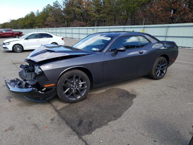 2C3CDZAG2PH507512 - 2023 DODGE CHALLENGER SXT GRAY photo 1