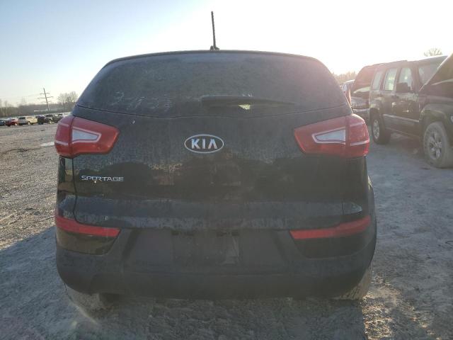 KNDPB3A22C7337890 - 2012 KIA SPORTAGE BASE BLACK photo 6