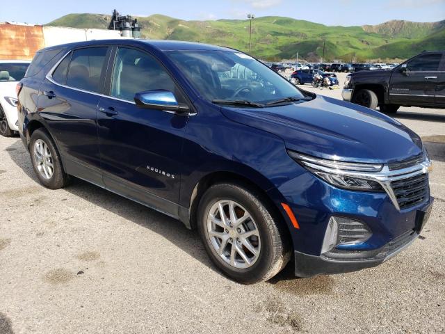 3GNAXKEV3NL243450 - 2022 CHEVROLET EQUINOX LT BLUE photo 4