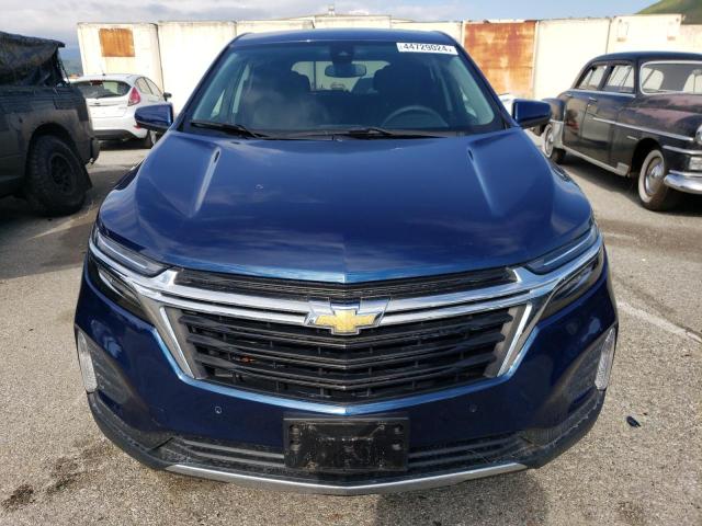 3GNAXKEV3NL243450 - 2022 CHEVROLET EQUINOX LT BLUE photo 5