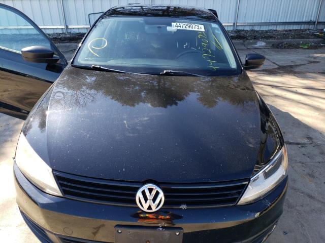 3VW2K7AJ3CM360476 - 2012 VOLKSWAGEN JETTA BASE Սև լուսանկար 11