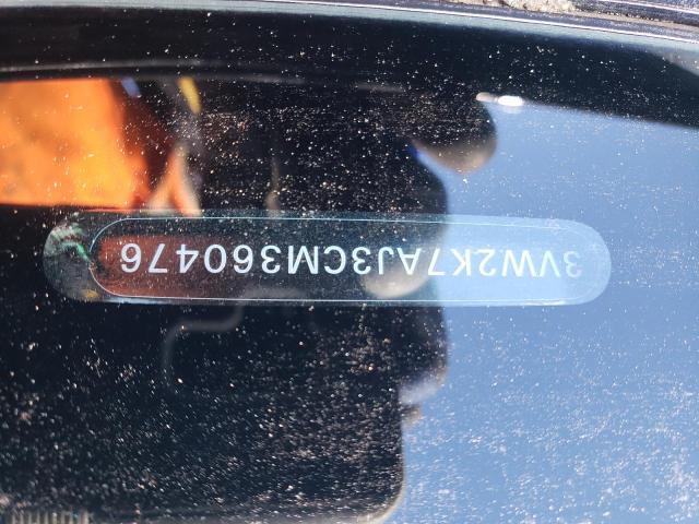 3VW2K7AJ3CM360476 - 2012 VOLKSWAGEN JETTA BASE Սև լուսանկար 12