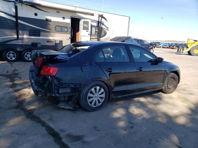 3VW2K7AJ3CM360476 - 2012 VOLKSWAGEN JETTA BASE Սև լուսանկար 3