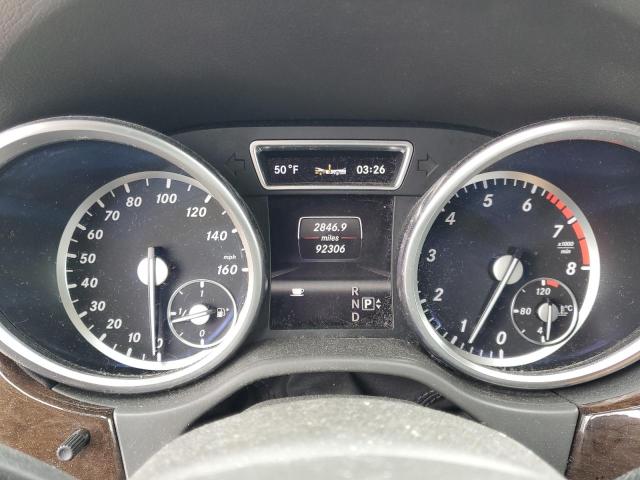 4JGDA5HB4DA248068 - 2013 MERCEDES-BENZ ML 350 4MATIC SILVER photo 9