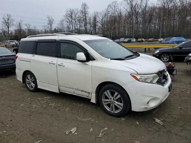 JN8AE2KP4B9007287 - 2011 NISSAN QUEST S WHITE photo 4