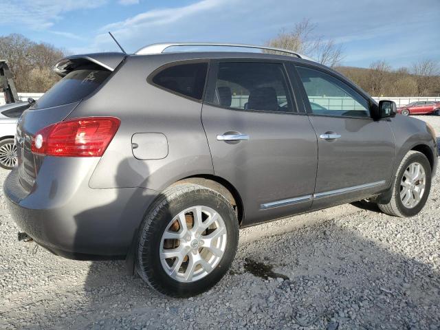 JN8AS5MV4DW617779 - 2013 NISSAN ROGUE S GRAY photo 3