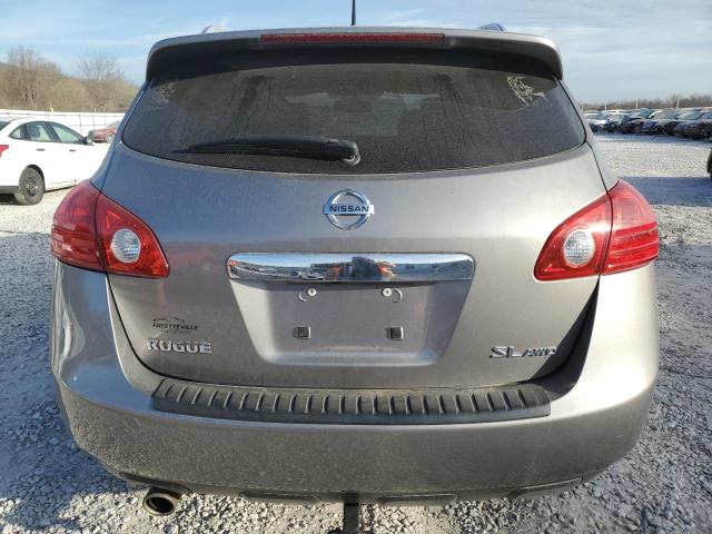 JN8AS5MV4DW617779 - 2013 NISSAN ROGUE S GRAY photo 6