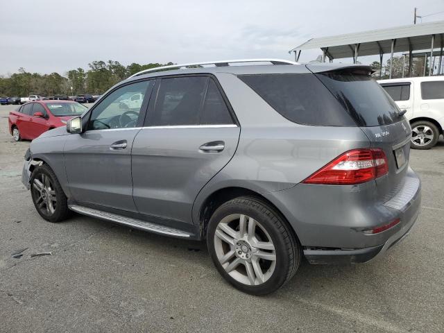 4JGDA5HB4EA420620 - 2014 MERCEDES-BENZ ML 350 4MATIC SILVER photo 2