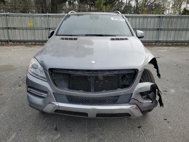 4JGDA5HB4EA420620 - 2014 MERCEDES-BENZ ML 350 4MATIC SILVER photo 5