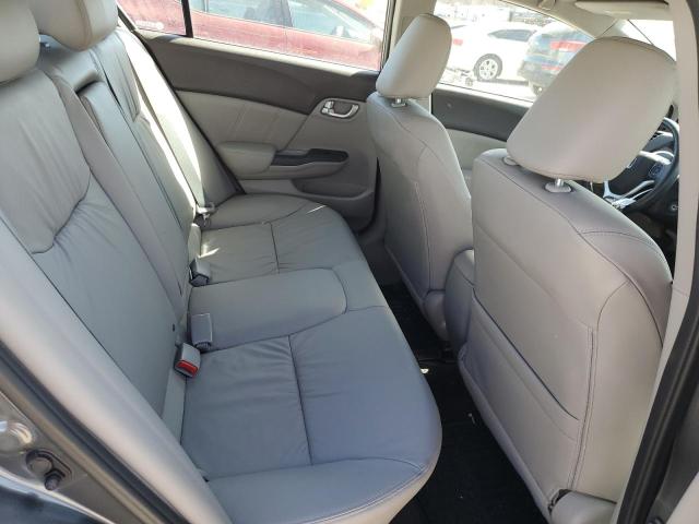 2HGFB2F92CH541820 - 2012 HONDA CIVIC EXL ნაცრისფერი ფოტო 10