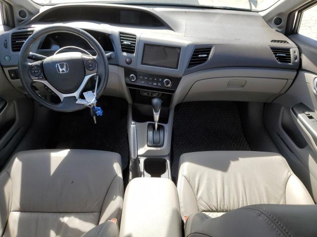 2HGFB2F92CH541820 - 2012 HONDA CIVIC EXL ნაცრისფერი ფოტო 8