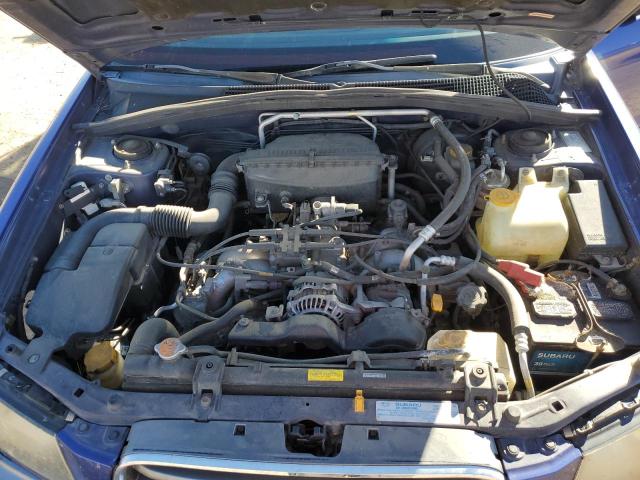 JF1SG65684H766673 - 2004 SUBARU FORESTER 2.5XS Bleu photo 11