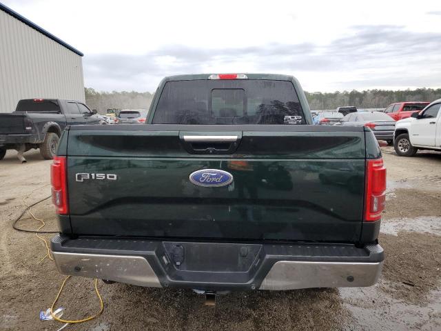 1FTEW1CG5GKE27241 - 2016 FORD F150 SUPERCREW GREEN photo 6