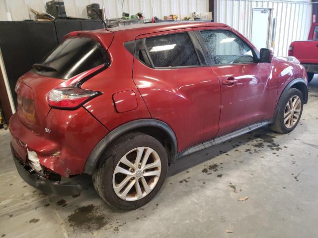 JN8AF5MRXFT508559 - 2015 NISSAN JUKE S RED photo 3