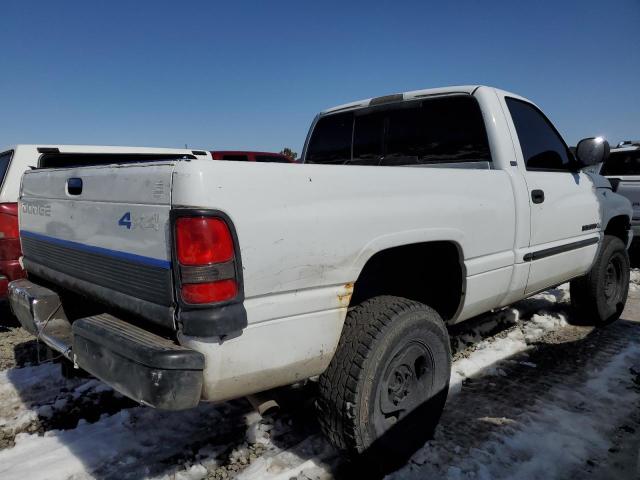 1B7HF16YXYS547927 - 2000 DODGE RAM 1500 WHITE photo 3