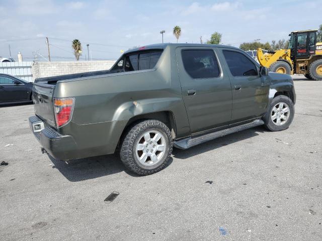 2HJYK16536H530615 - 2006 HONDA RIDGELINE RTL GREEN photo 3