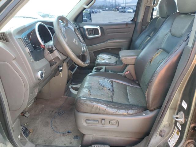 2HJYK16536H530615 - 2006 HONDA RIDGELINE RTL GREEN photo 7