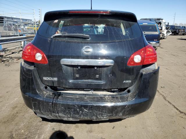 JN8AS5MV6BW666365 - 2011 NISSAN ROGUE S BLACK photo 6