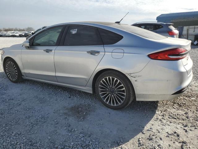 3FA6P0HD9HR215505 - 2017 FORD FUSION SE SILVER photo 2