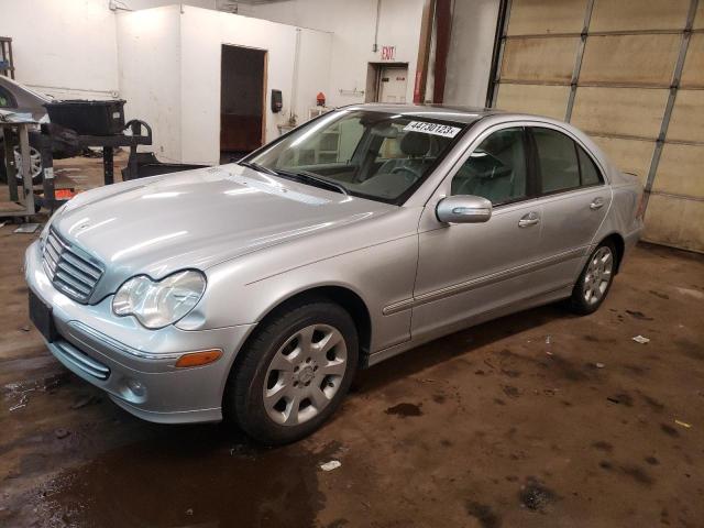 WDBRF81J05F636559 - 2005 MERCEDES-BENZ C 240 4MATIC SILVER photo 1