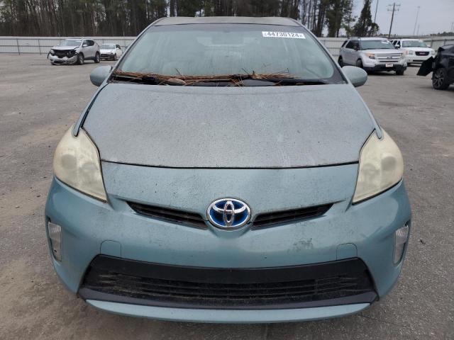 JTDKN3DU6D1622093 - 2013 TOYOTA PRIUS GREEN photo 5