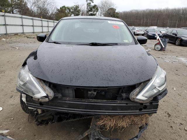 3N1AB7AP0HY256095 - 2017 NISSAN SENTRA S BLACK photo 5