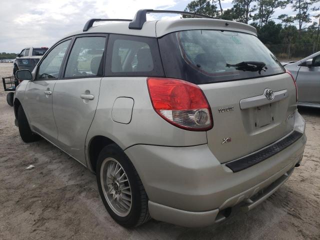 2T1KR32E83C108532 - 2003 TOYOTA COROLLA MA XR SILVER photo 2