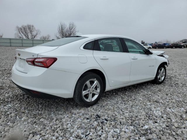 1G1ZD5ST9NF133501 - 2022 CHEVROLET MALIBU LT WHITE photo 3