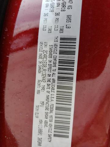 2C4RC1EG8JR132442 - 2018 CHRYSLER PACIFICA TOURING L PLUS RED photo 14