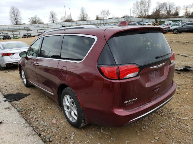 2C4RC1EG8JR132442 - 2018 CHRYSLER PACIFICA TOURING L PLUS RED photo 2