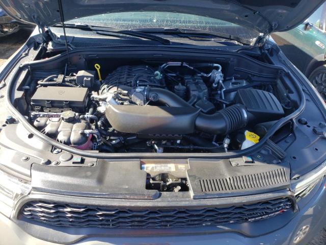 1C4RDJDG7PC690072 - 2023 DODGE DURANGO GT GRAY photo 12