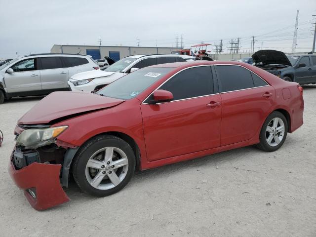 4T1BF1FK6EU786064 - 2014 TOYOTA CAMRY L RED photo 1