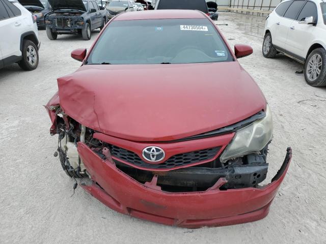 4T1BF1FK6EU786064 - 2014 TOYOTA CAMRY L RED photo 5