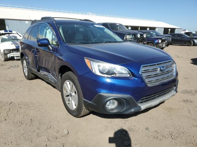 4S4BSAFC1H3405414 - 2017 SUBARU OUTBACK 2.5I PREMIUM BLUE photo 4