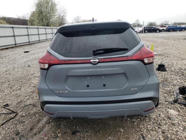 3N1CP5DV6NL517375 - 2022 NISSAN KICKS SR GRAY photo 6